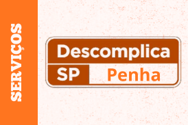 Logo Descomplica centralizado, com a escrita Penha